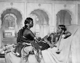 Danseuses Nautch, années 1890